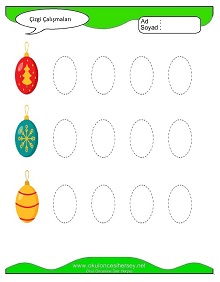 Çizgi Çalışma Sayfaları